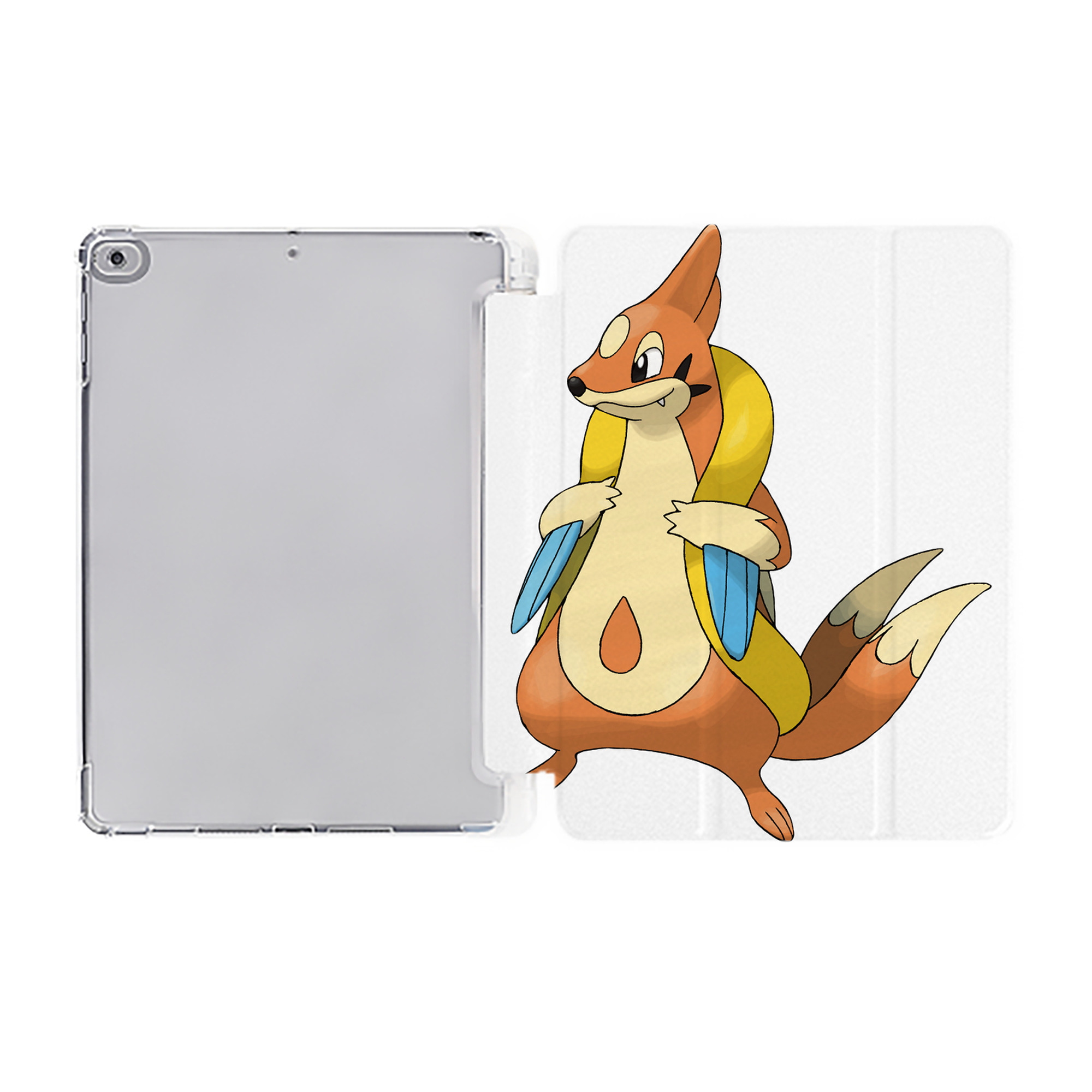 （画像用） ポケットモンスター Pokémon IPad ケース ペン収納付き 三つ折りスタンド PUレザー×シリコン 対応機種9.5/10.5/10.9インチ